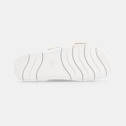 Franca Double Strap Sandal - Cream