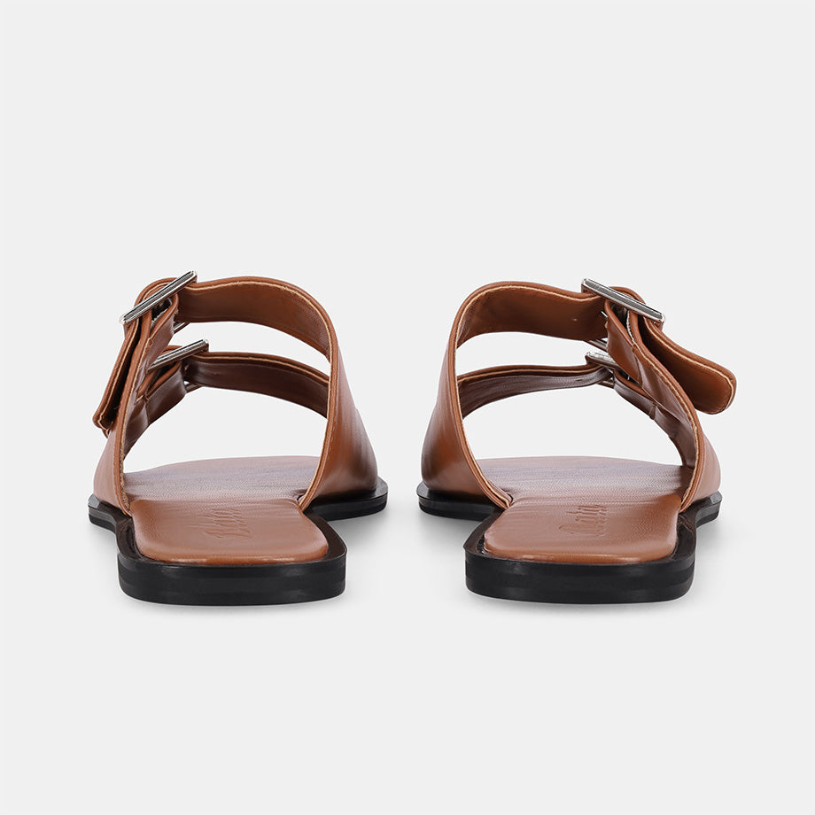 Taylor Strap Sandal -Tan