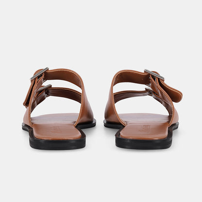 Taylor Strap Sandal -Tan