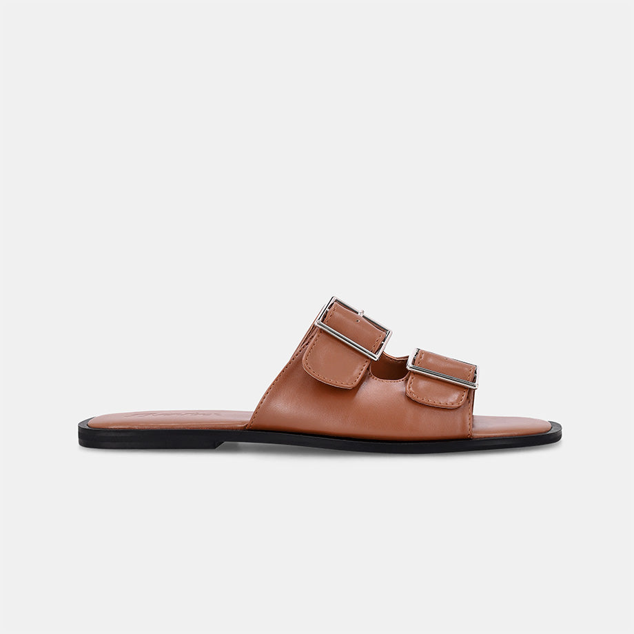 Taylor Strap Sandal -Tan