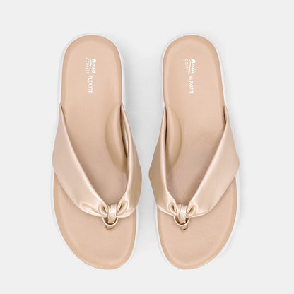 Franca Metallic Sandal - Gold