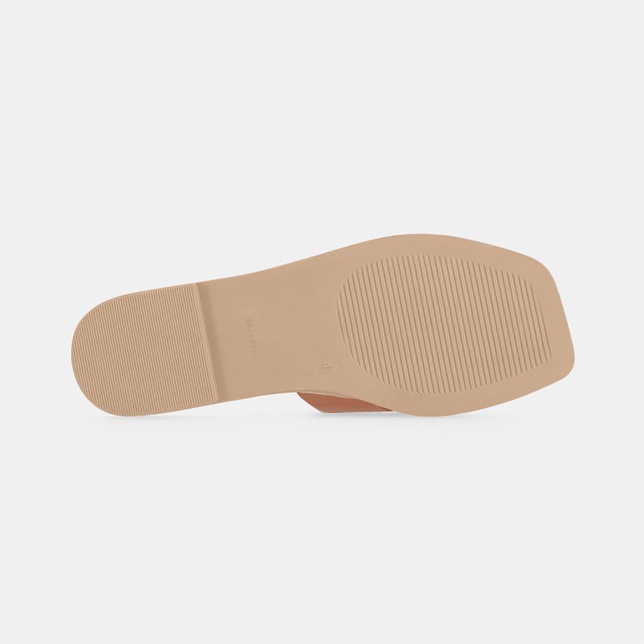 Odilia Cross Strap Sandal – Tan