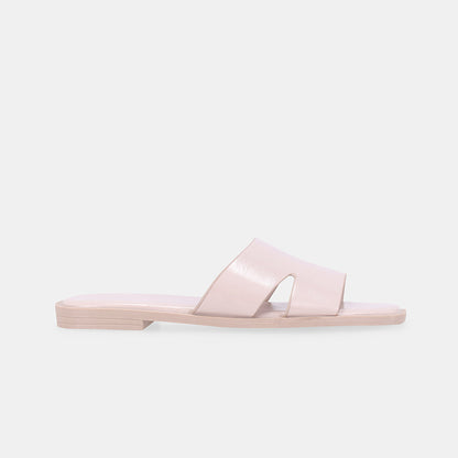 Odilia Cross Strap Sandal - White