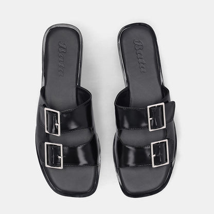 Taylor Strap Sandal -Black