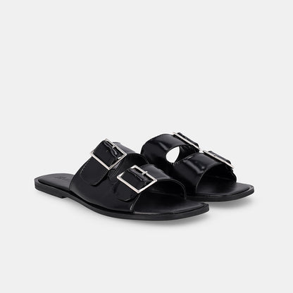 Taylor Strap Sandal -Black