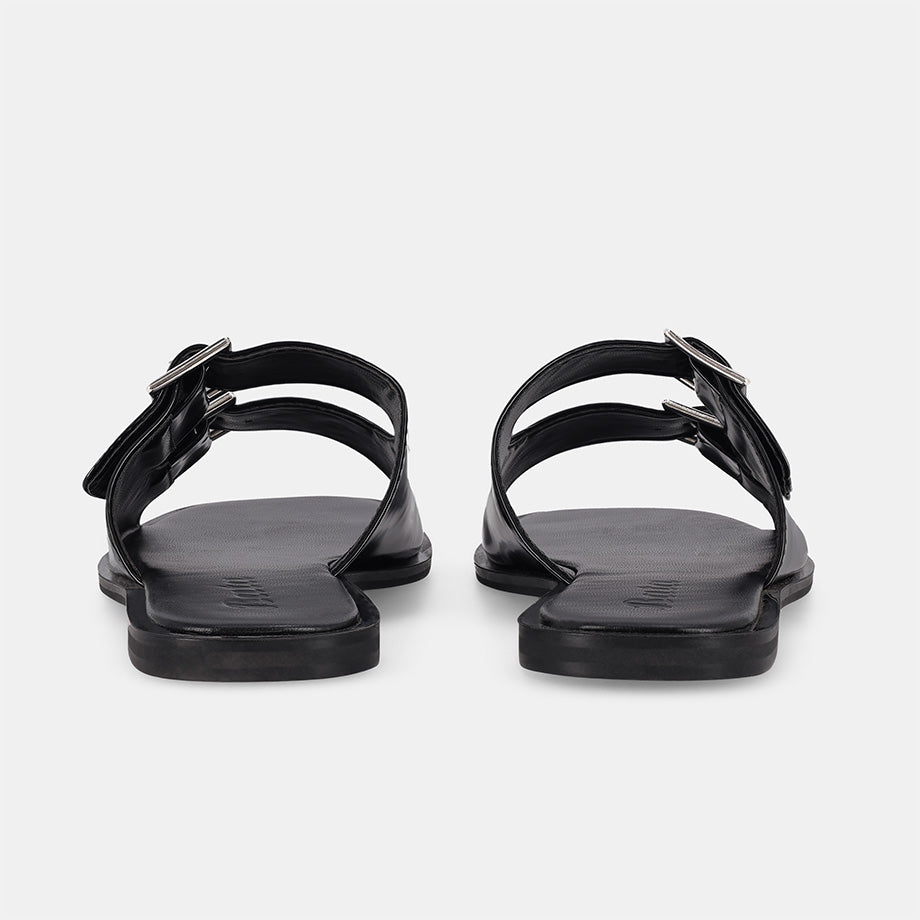 Taylor Strap Sandal -Black