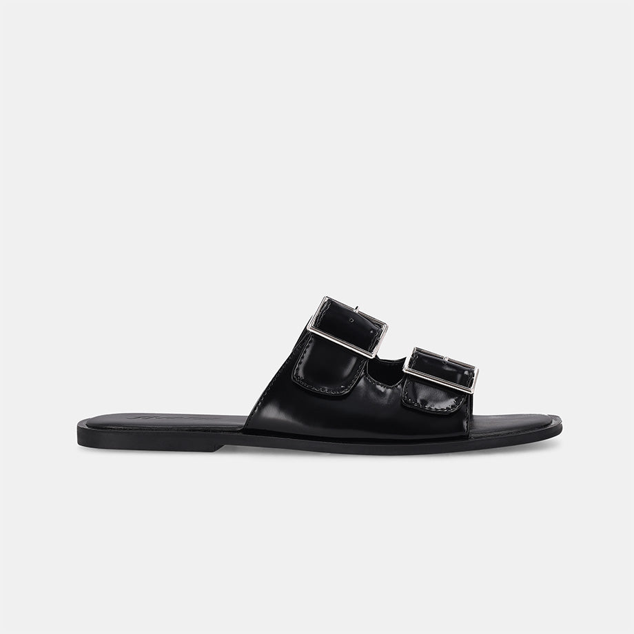 Taylor Strap Sandal -Black