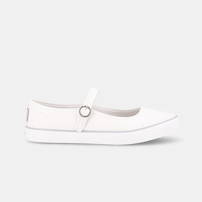 Elisa Mary Jane Sneaker - White
