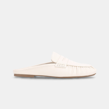 London Mule Loafer - Cream