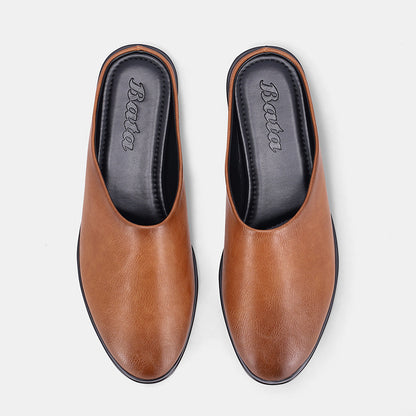 Lancaster Classic Mule - Tan