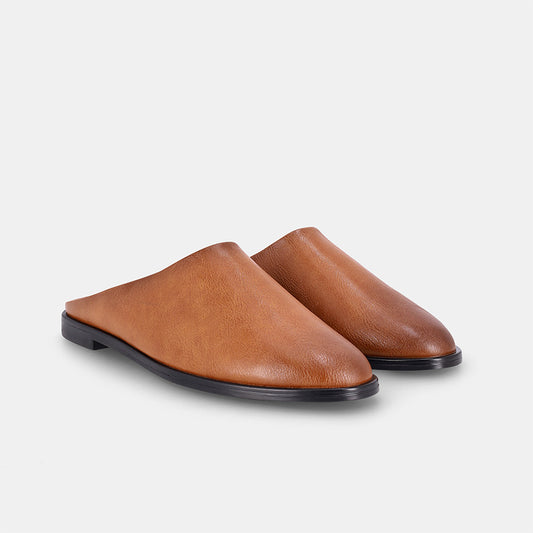 Lancaster Classic Mule - Tan