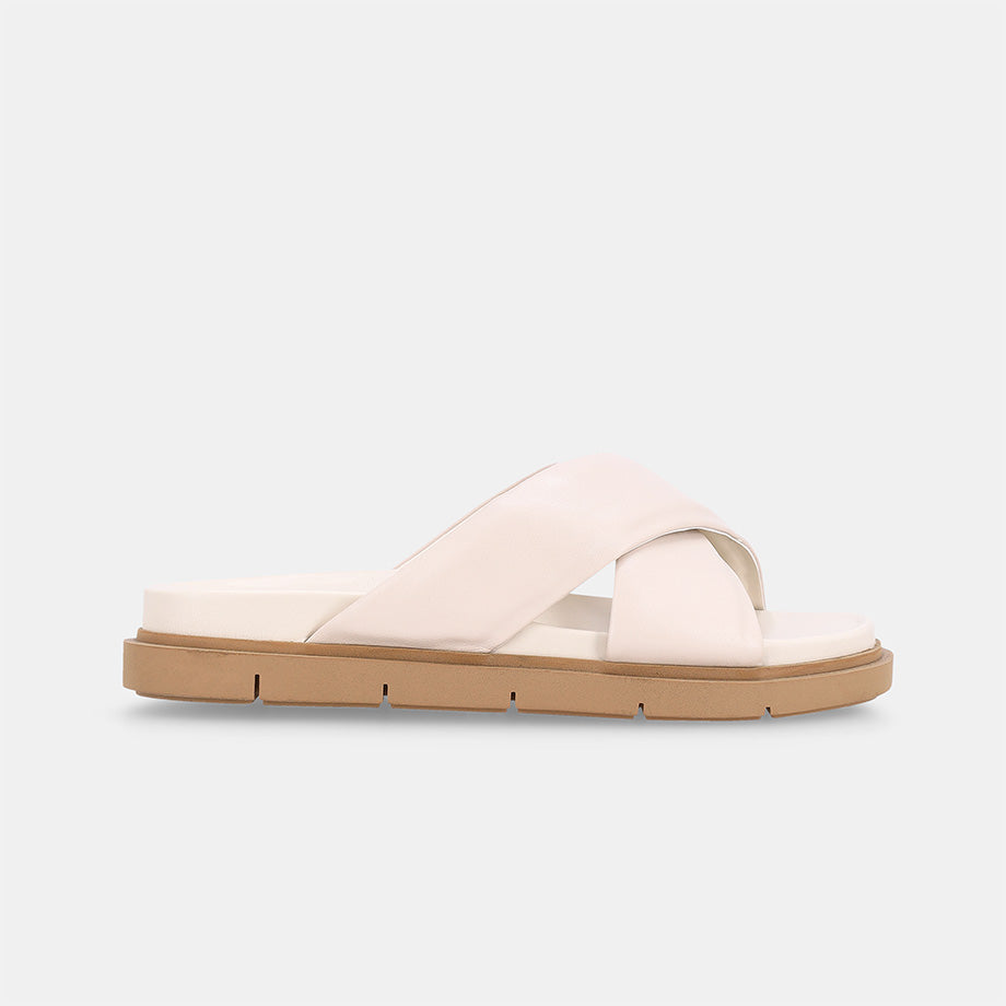 Irma Crossover Sandal - Cream