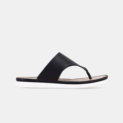 Carissly Thong Slip-on Sandal-Black