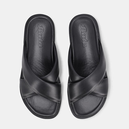 Irma Crossover Sandal - Black