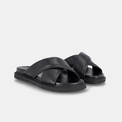 Irma Crossover Sandal - Black