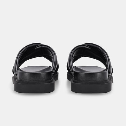 Irma Crossover Sandal - Black