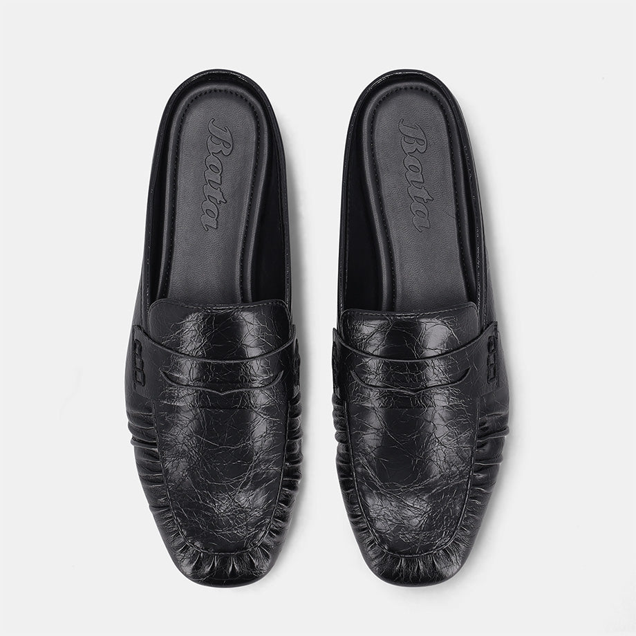London Mule Loafer - Black