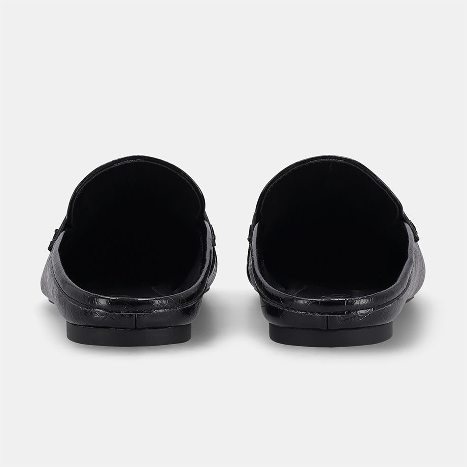 London Mule Loafer - Black