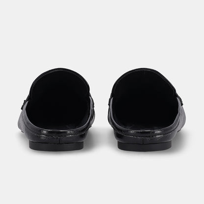 London Mule Loafer - Black