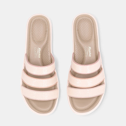 Carissly Off-White Slip on Sandal