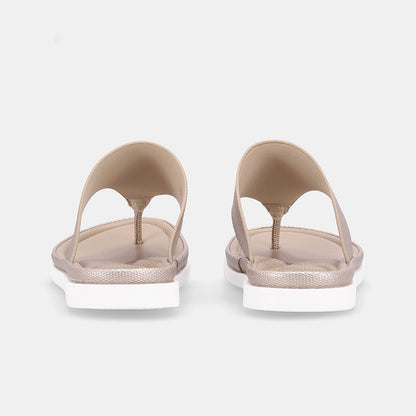 Carissly Thong Slip-on Sandal-Gold