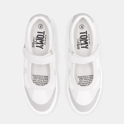 Charley Mary Jane Sneaker - White