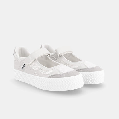 Charley Mary Jane Sneaker - White