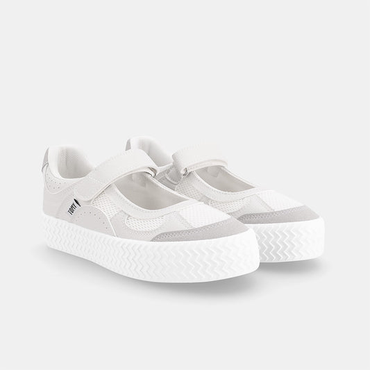 Charley Mary Jane Sneaker - White
