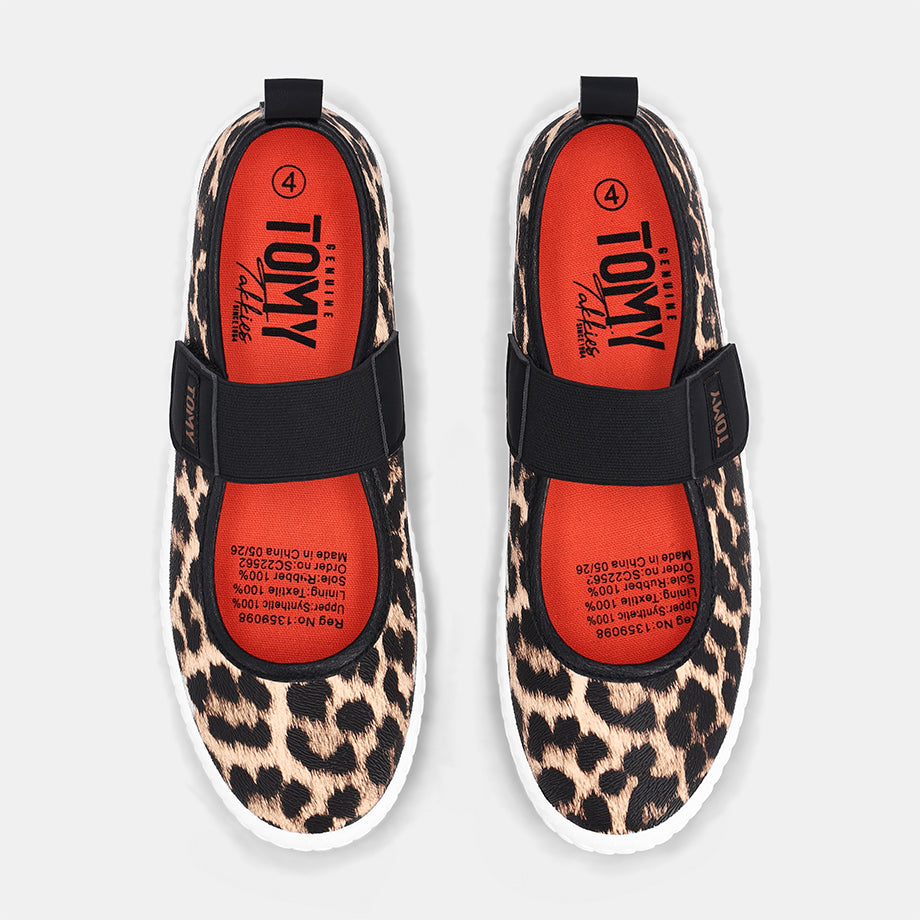 Lorelei Mary Jane Sneaker - Leopard