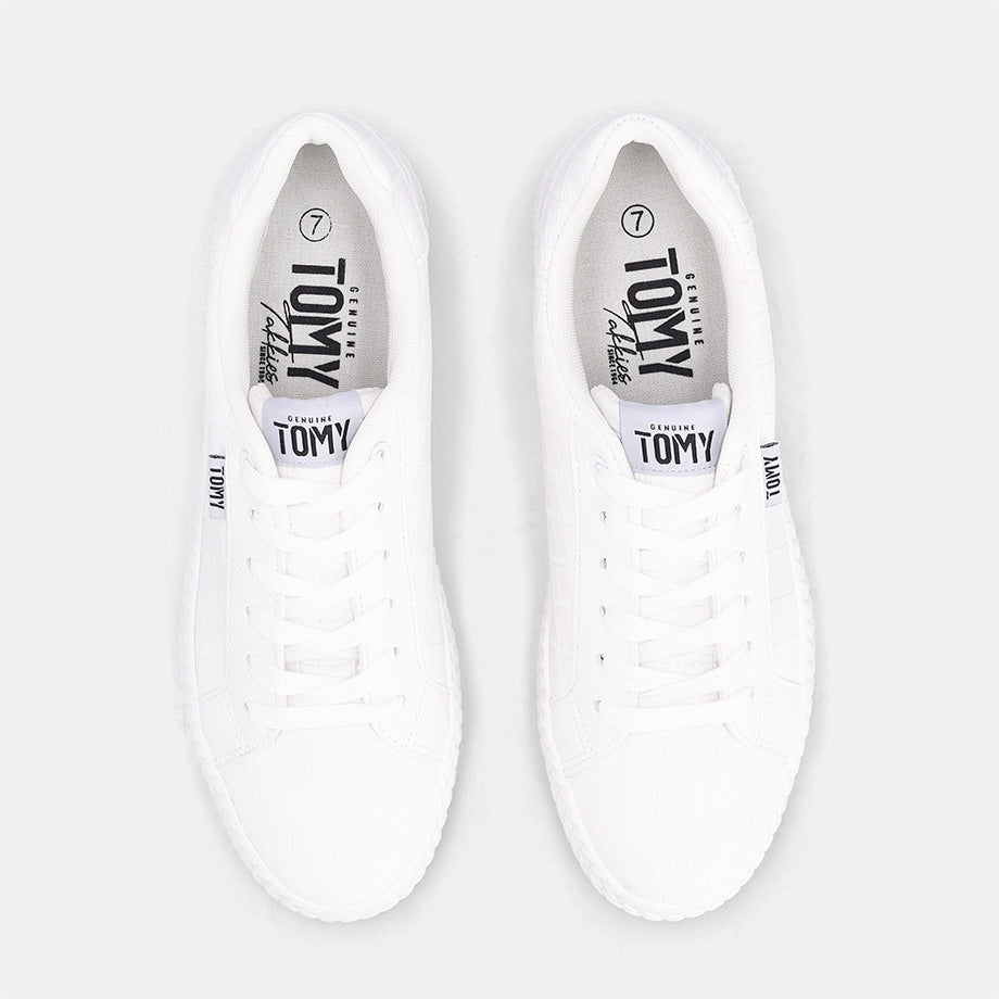 Taylor Platform Sneaker - White