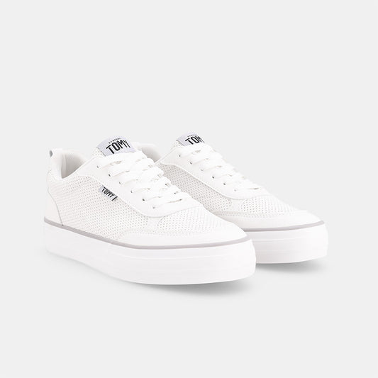 Madelyn Platform Sneaker - White