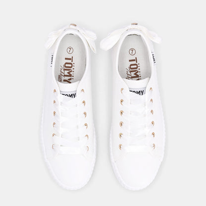 Miah Platform Sneaker - White