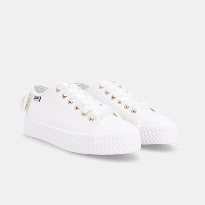 Miah Platform Sneaker - White
