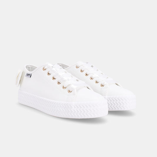 Miah Platform Sneaker - White
