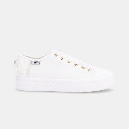 Miah Platform Sneaker - White