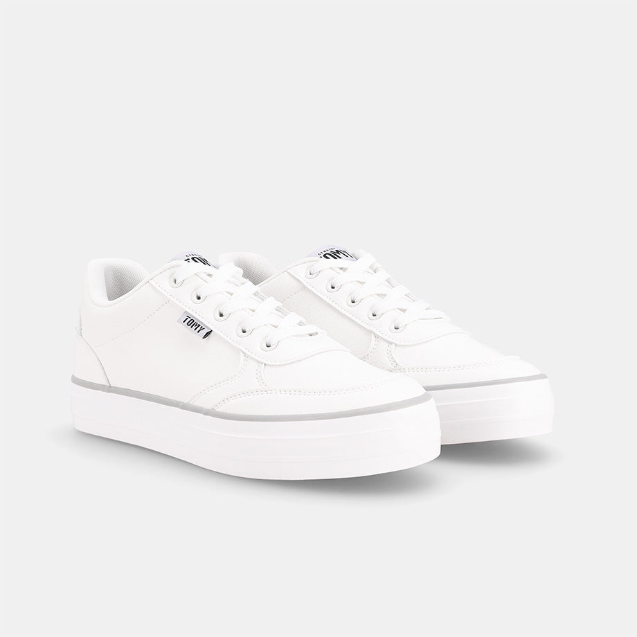 Ceres Platform Sneaker - White