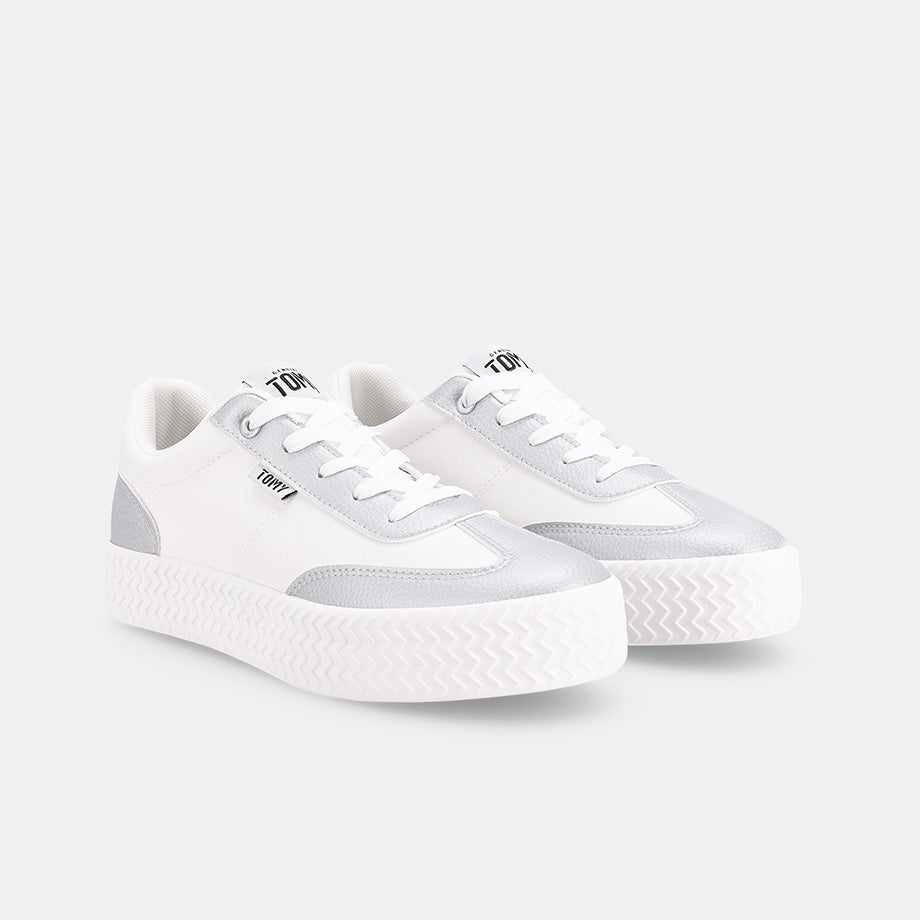 Neo Platform Sneaker - Silver