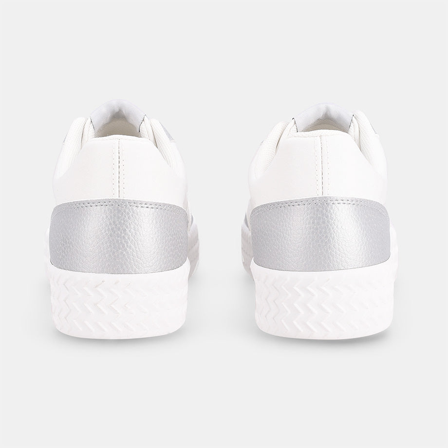 Neo Platform Sneaker - Silver