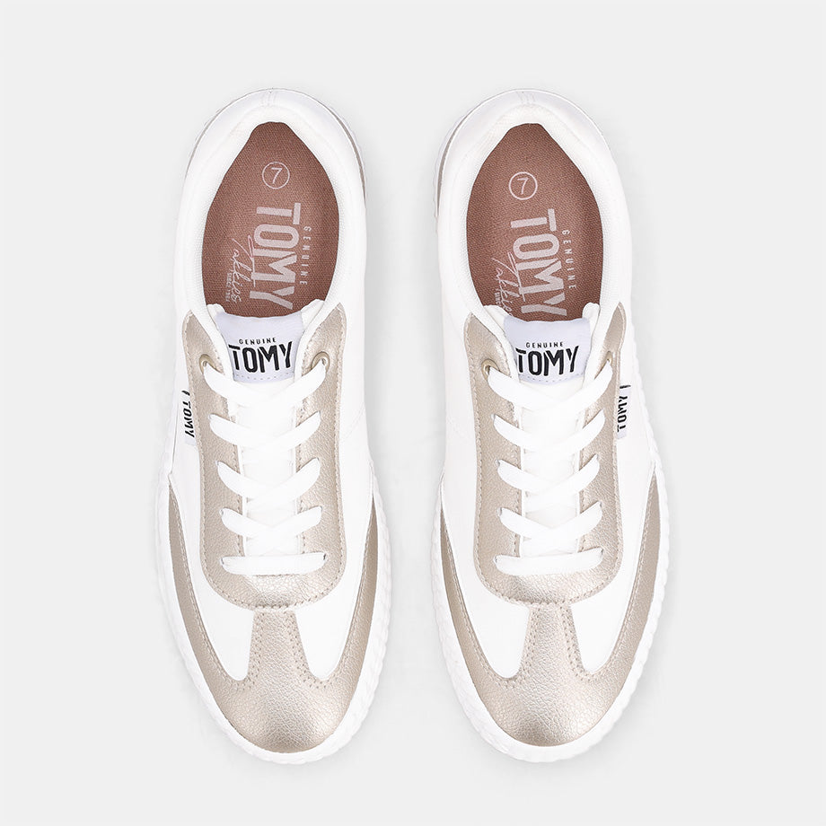 Neo Platform Sneaker - Gold