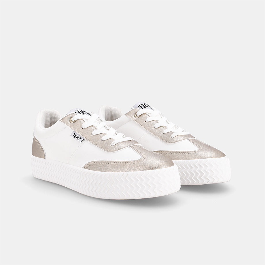 Neo Platform Sneaker - Gold