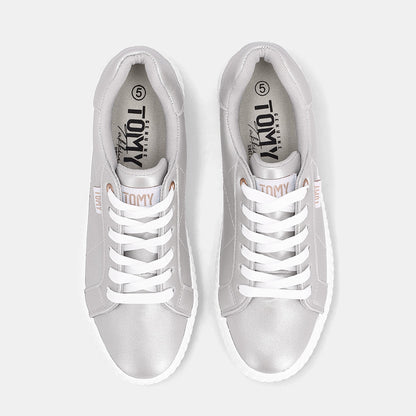 Eirene Sneaker - Grey Metallic