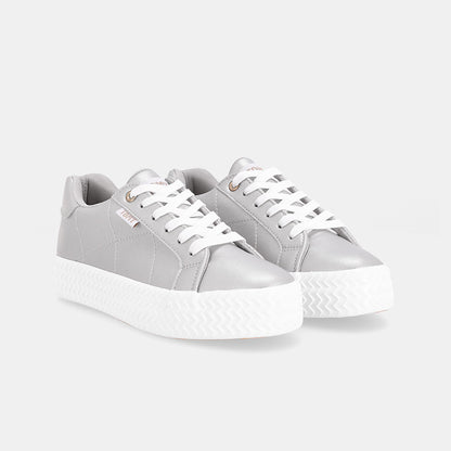 Eirene Sneaker - Grey Metallic