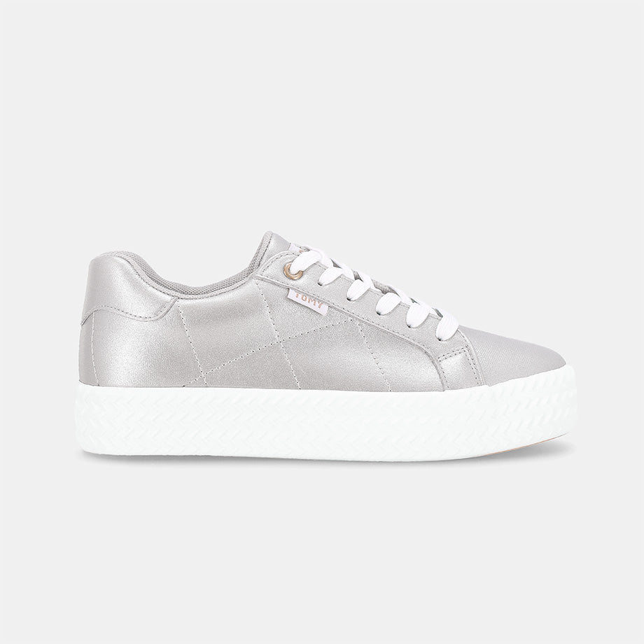 Eirene Sneaker - Grey Metallic