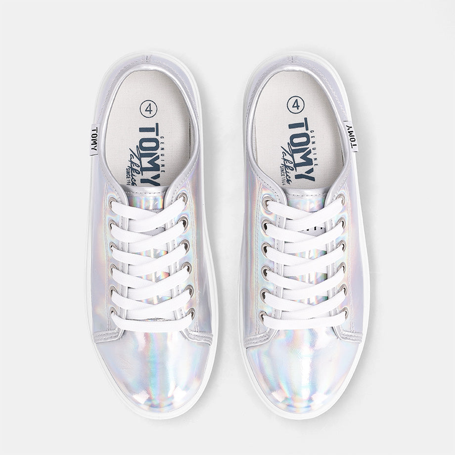 Flick Ladies Sneaker - Silver – Bata Official Website