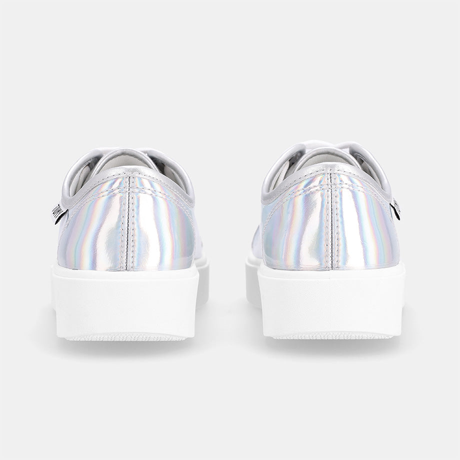 Flick Ladies Sneaker - Silver – Bata Official Website