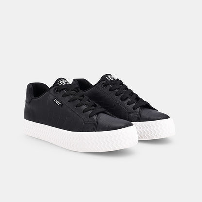 Taylor Sneaker - Black Croc
