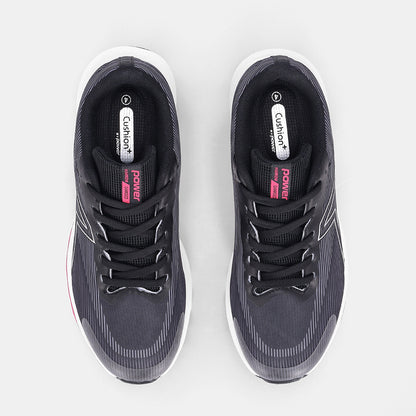 Ladies Harrow Racer Trainer - Black
