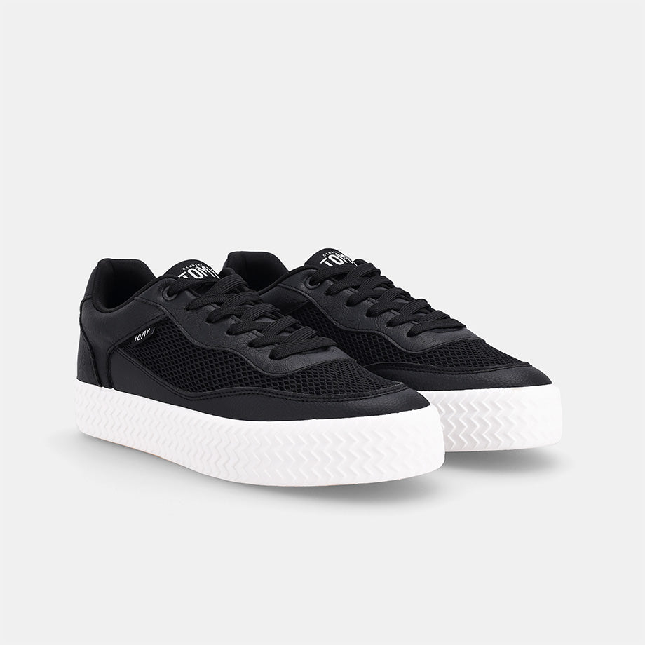 Stella Platform Sneaker - Black