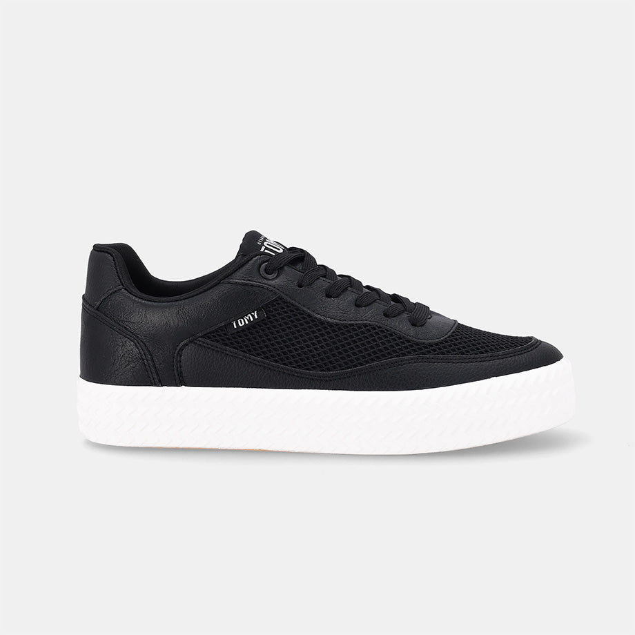 Stella Platform Sneaker - Black