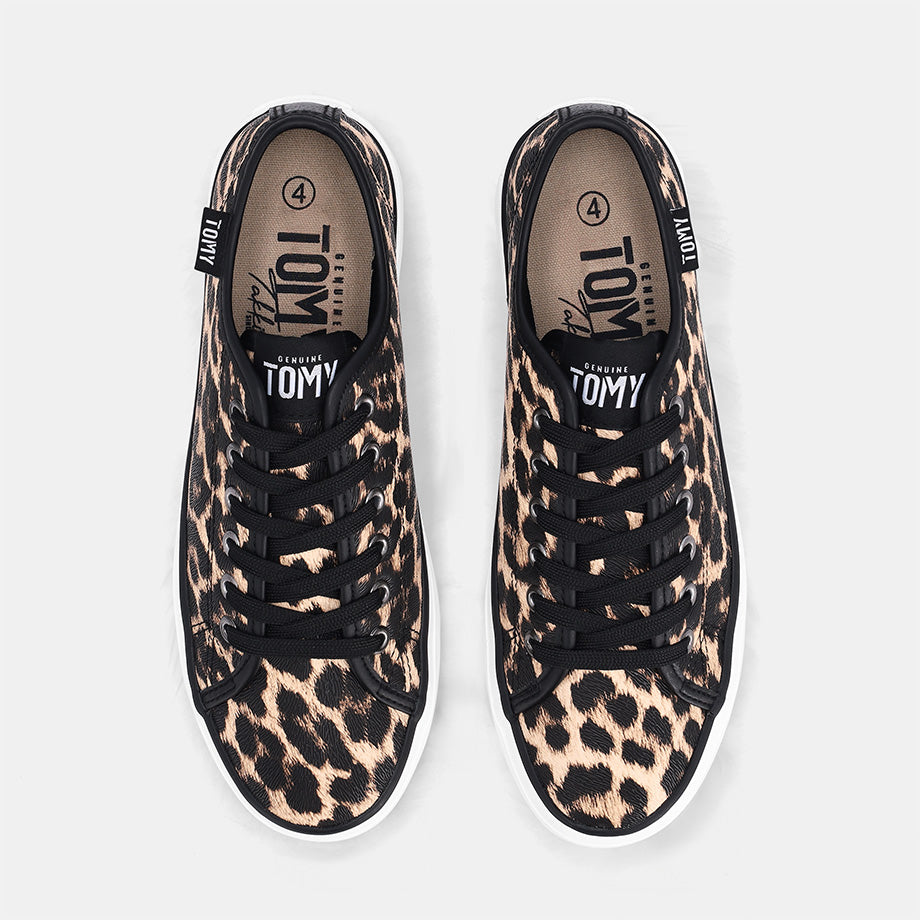 Kareen Sneaker - Leopard Print